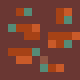 Copper ore in soil